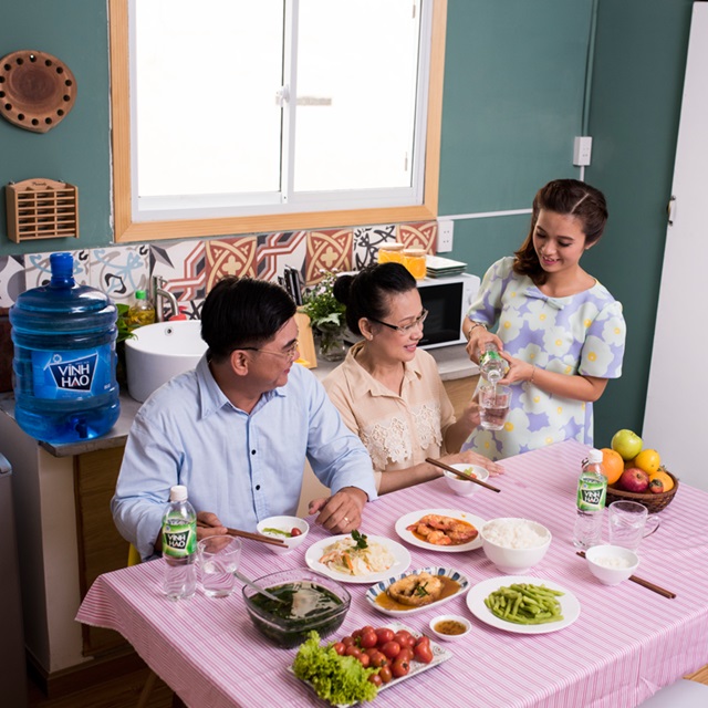 Nước khoáng Vĩnh Hảo đem đến sức khỏe mỗi ngày, nước tinh khiết Vihawa đem đến tinh khiết hoàn hảo
